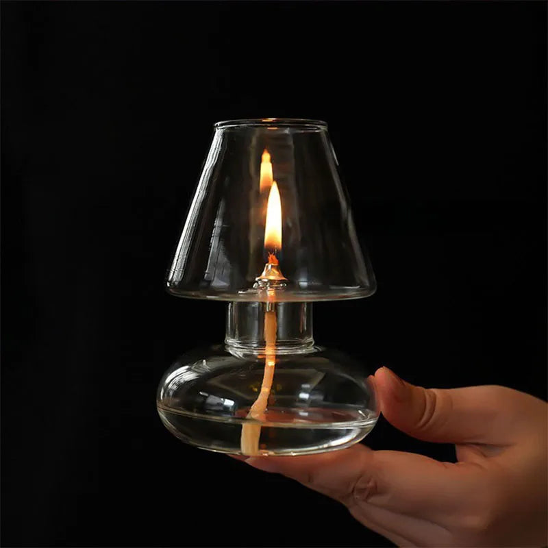 Glass Oil Lamp For Wedding Reception Centerpiece Vases Tables Centerpieces Ceramic Shelf Centerpiece Table Decorations