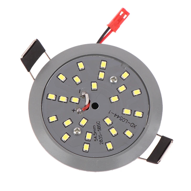 LED Downlight Lamp 5W 220V Integrated Light Cup LED Ampoule SpotLight Double Round Ceiling Recessed Umbrella LED Corn Bulb New