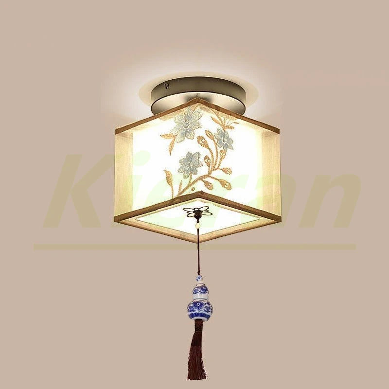 Modern Simple Lotus Bird LED Ceiling Lamp Living Room Bedroom Study Hotel KTV Bedside Ceiling Light Room Decoration Ceiling Lamp