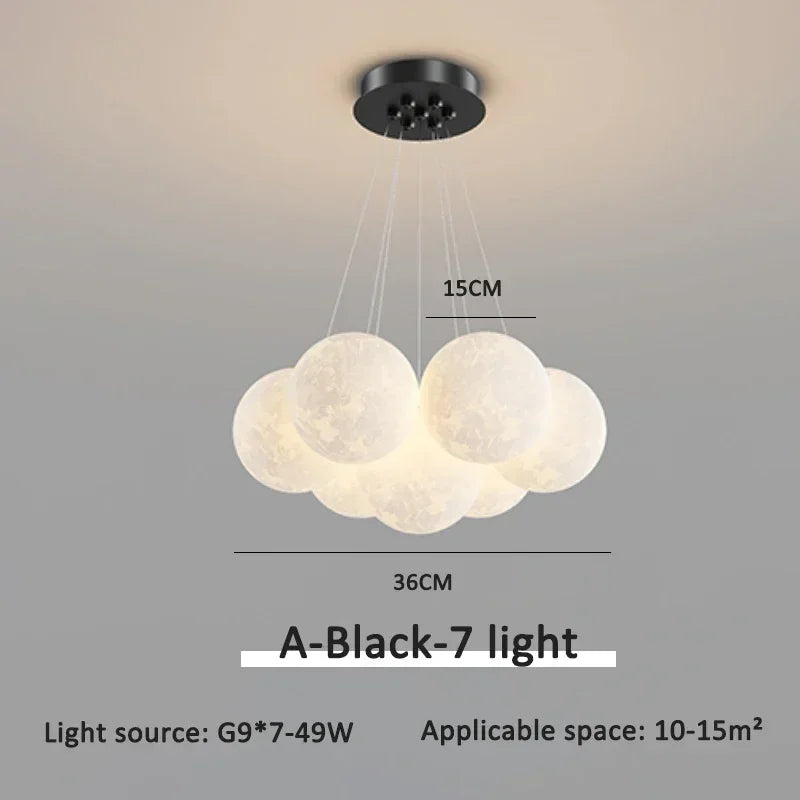 Modern Bubble Hanging Chandelier - Nordic LED Pendant Light Fixture