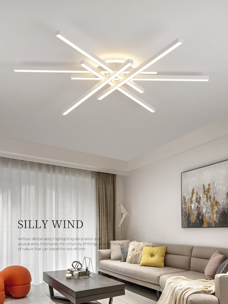 2023 new ceiling lamp Nordic modern LED lamp living room dining room bedroom lights ceiling chandelier