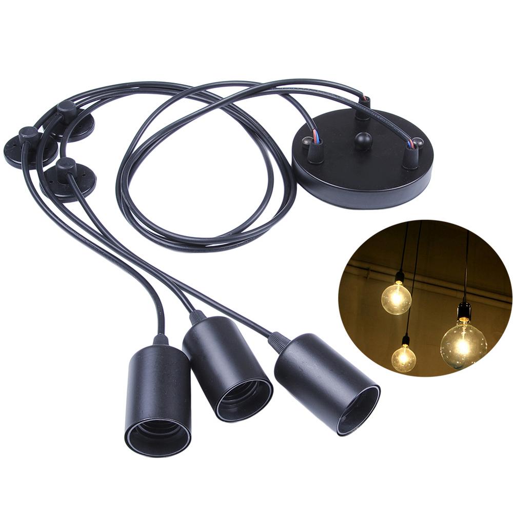 Pendant Light Cord Retro Spider Lamp Cable 3.94 FT DIY Modern Ceiling Pendant Lighting Rope For Dinning Living Room Bar