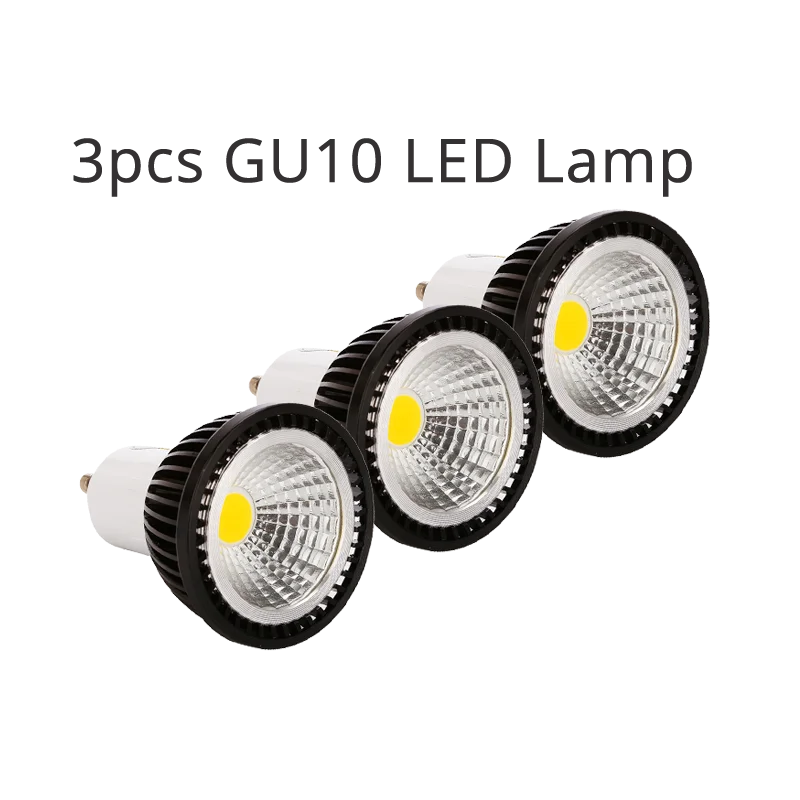 GU10 5W Spotlight LED COB Spot Track Light Lamp Changeable Ceiling Rails lighting Fixture for Clothing Shop Living Room Home