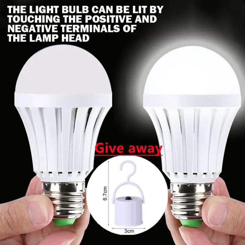 Led Emergency Light LED Bulb E27 Led Lamp 5W 7W 9W Rechargeable Battery Lighting Lamp For Outdoor Lighting Bombillas Flashlight