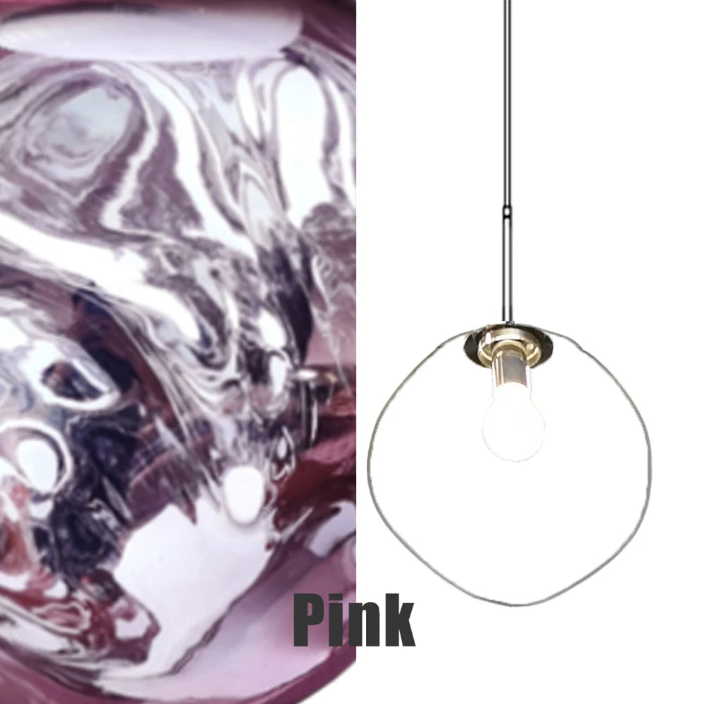 Nordic Led Pendant Lights Lighting PVC Lava Lamp Modern Decor Pendant Lamp Creative Loft Bar Cafe Indoor Lighting Hanging Lamps