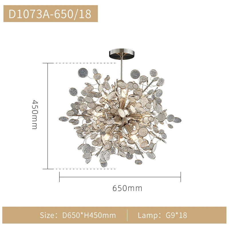 Light Luxury Ceiling Chandelier 2025 Lustres Modern Designer Villa Living Room Dining Room Pendant Lamp Home Decor Light Fixture