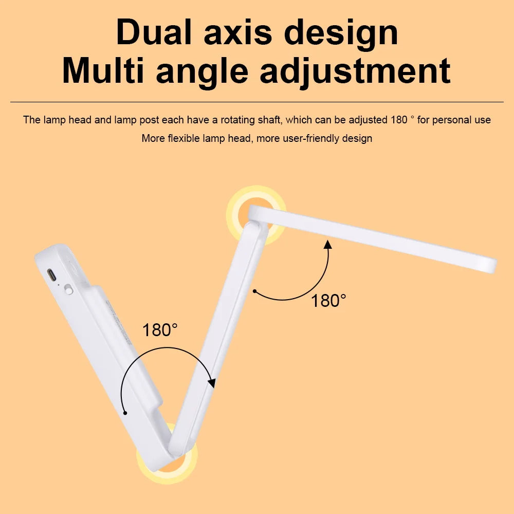 Touch Table Lamp Dimmable Bedside Lamps USB Rechargeable LED Night Light Smart Room Decoration Light Home Bedroom ReadingFixture