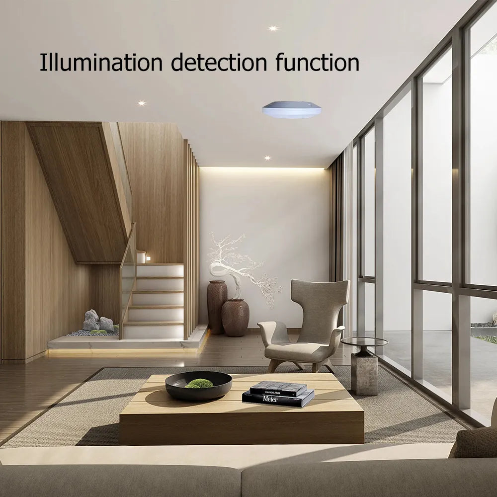 24G Mm Wave Radar Human Body Presence Motion Sensor For Light Switch Luminosity Detection 110/220V Tuya Smart Life Home