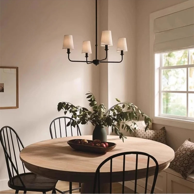 American Style LED Pendant Lamp Modern Minimalist Chandelier Kitchen Island Restaurant Bar Living Room Home Decor Factory Direct