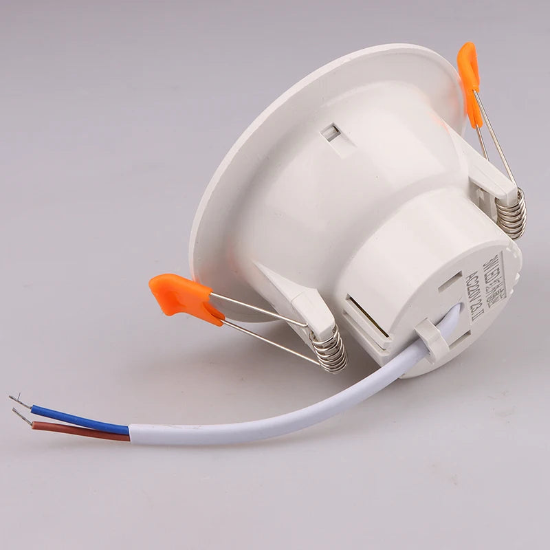 Recessed Stairs Lighting Downlight Human Body Motion Sensor Ceiling Lights 3W 5W 7W 9W Smart Home LED Spot Built-in Lamp