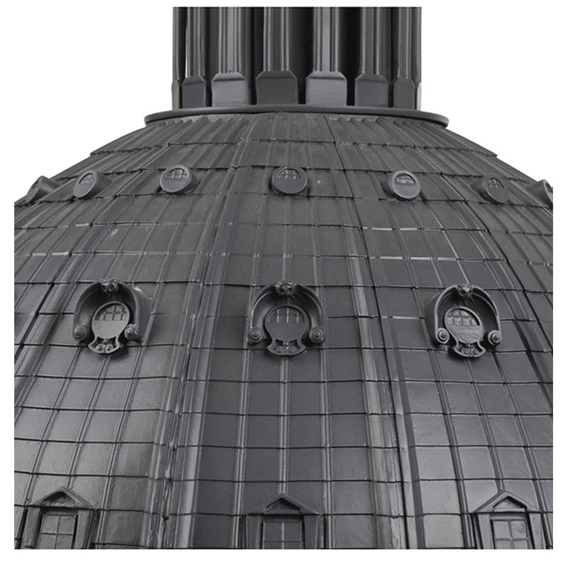 Italy Retro Resin Led St Paul'S Church Pendant Lights For Living Room Bedroom Hotel Hanging Lamp Lobby Decor's Lighting Fixtures