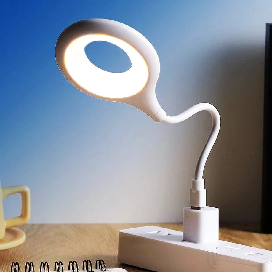 Portable USB LED Reading Light - Eye Protection Night Light for Students