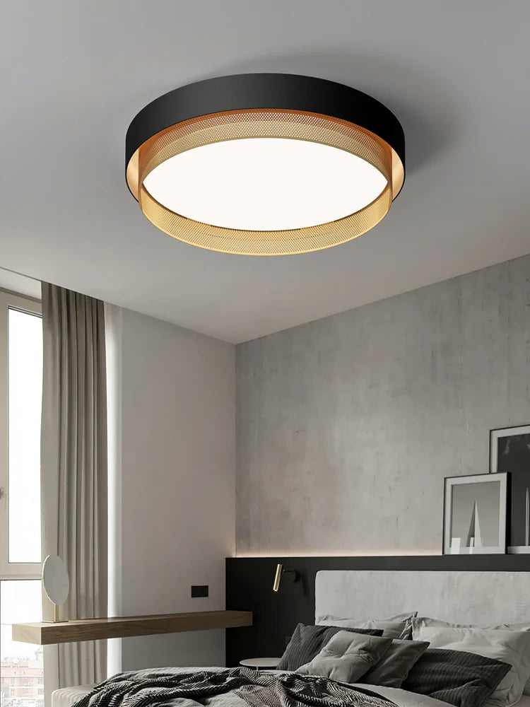 Ceiling lamp bedroom modern minimalist atmosphere home creative room lamp minimalist Nordic light luxury study ceiling lamp