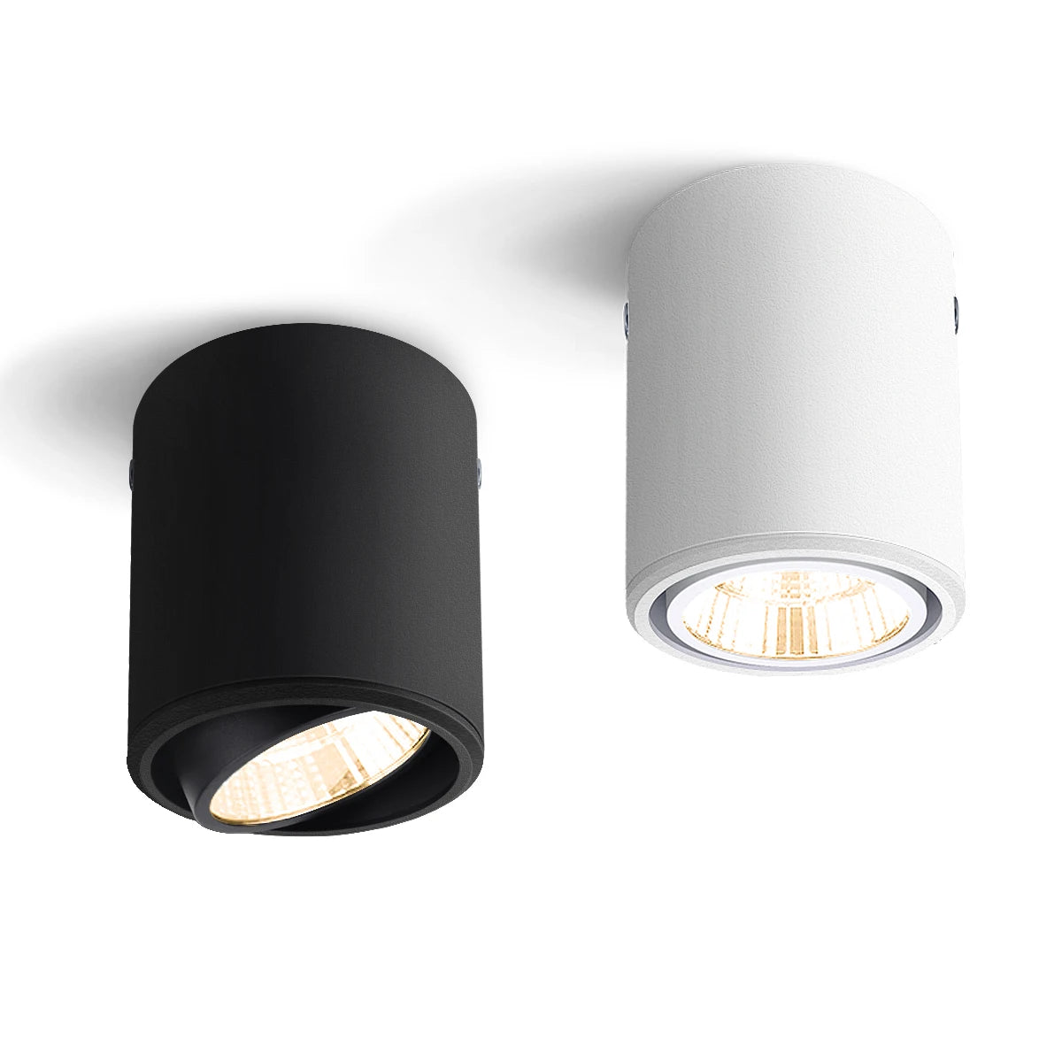 LED Ceiling Lamp 7W 12W Spotlight Aluminum COB Surface Mounted Spot Light AC85-265V Downlight for Kitchen Hallway Indoor Lightin