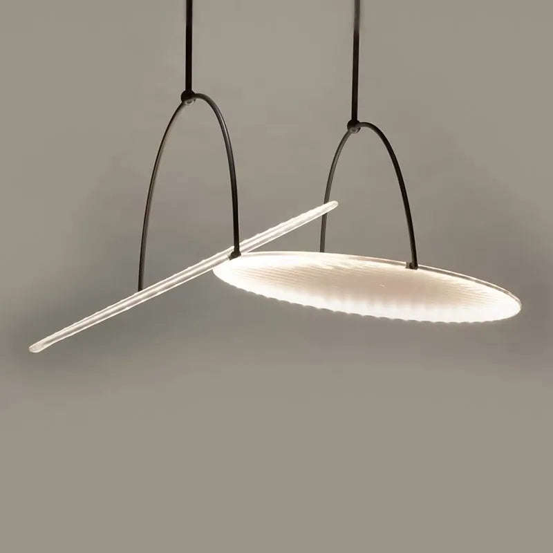 Nordic Restaurant Pendant Lights Creative and Personalized Dining Table Lights Modern and Minimalist Art Fabric Pendant Lamps