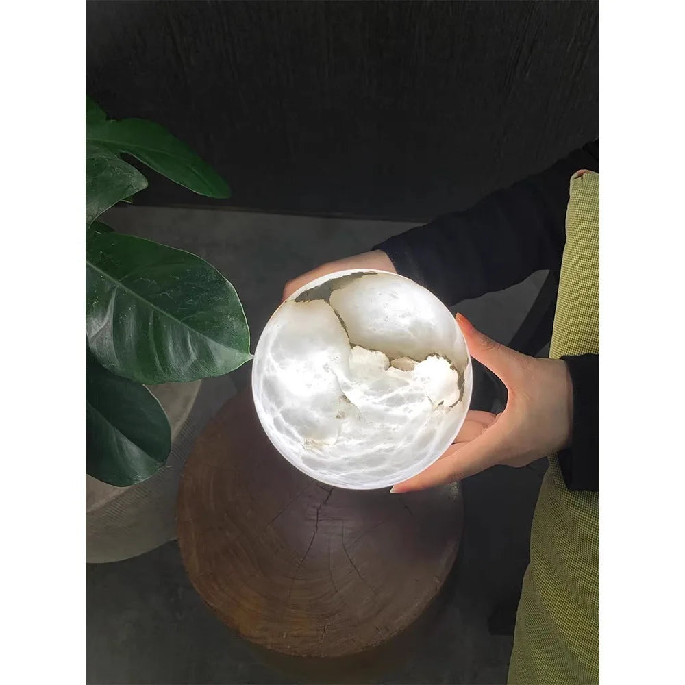 Modern LED Natural Stone Wall Light for Living Room Bedroom Dining Home Decoration Wall Lamp Study Art Designer Retro Wall Scone