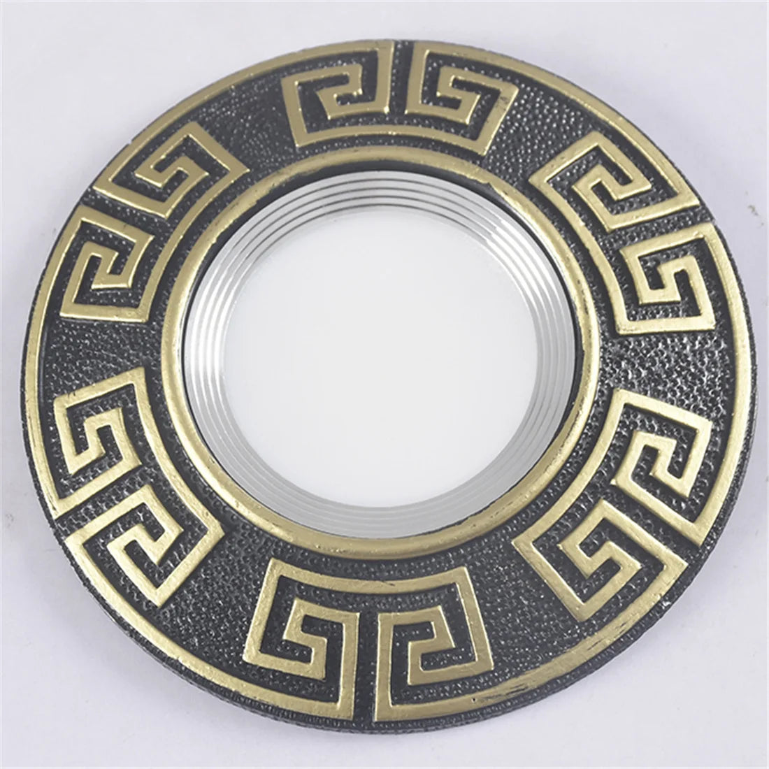 Retro Country Resin LED Recessed Downlight (3W 5W 7W, 220V) - Vintage Ceiling Spotlight Fixture (Fits 7.5–9cm Cutout) for Foyer, Bedroom & Hotel Loft Decor