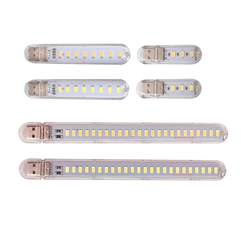 Mini USB Book Lights Portable USB LED Lamps DC 5V Ultra Bright Reading Lamp For Power Bank Camping PC Laptops USB Night Lights