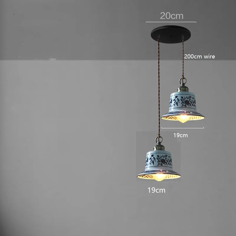 Modern Simple Ceramic LED Pendant Lamp Home Indoor Decors Lighting Bedroom Restaurant Dinning Living Room Lights Hang lamp
