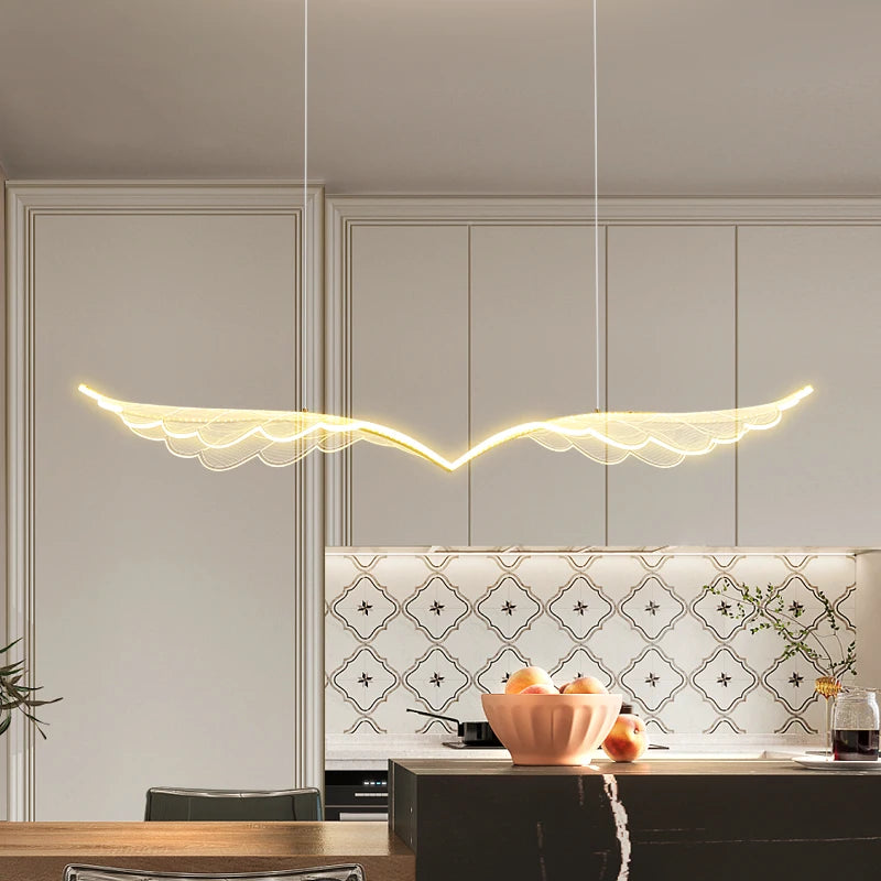 2026 Modern Gold Angel Wings Chandelier Lights Luxury Home Decoration LED Lamps For Kitchen Dining Room Table Study Pendant Ligh