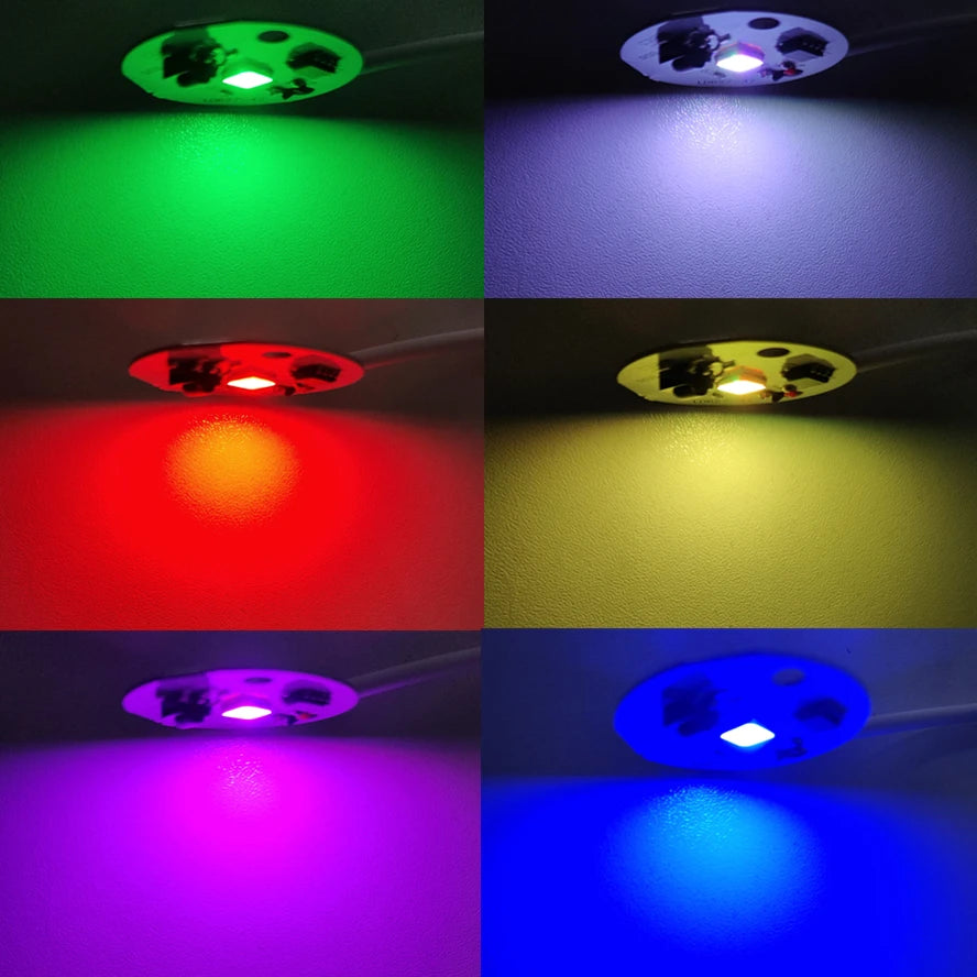 1/2/4 Pcs Dimmable 5V USB RGB LED Light Board with Remote Control - High-Brightness Colorful Gradient Module PCB Panel for DIY Model Display