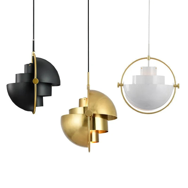 Modern Pendant Light Nordic Bedroom Bedside Hanging Lamp for Dining Room Shape Changed Suspension Droplight Indoor Lighting E27