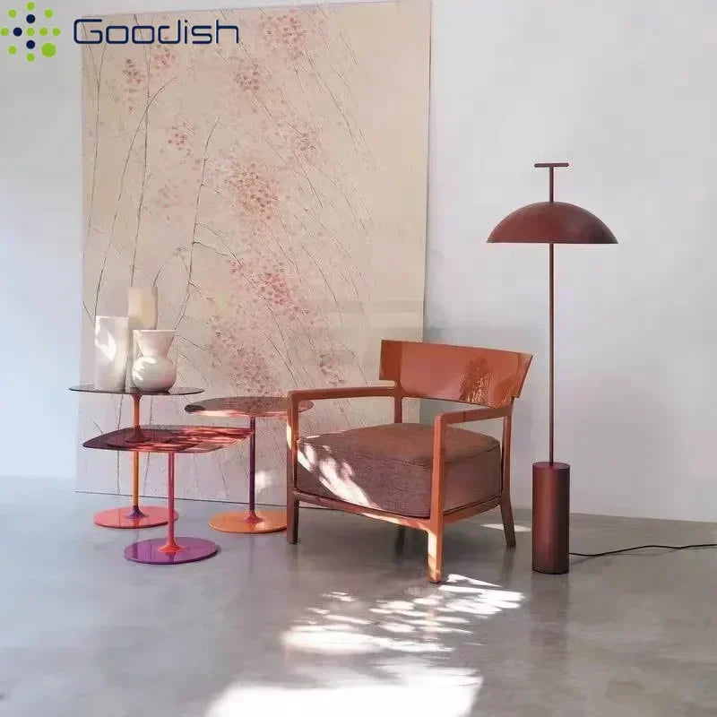 Janpanese Wabi-sabi Retro Creative Vertical Small Umbrella Lustre Lights LED Floor Lamps for Bedroom Home Decoration Chandelier