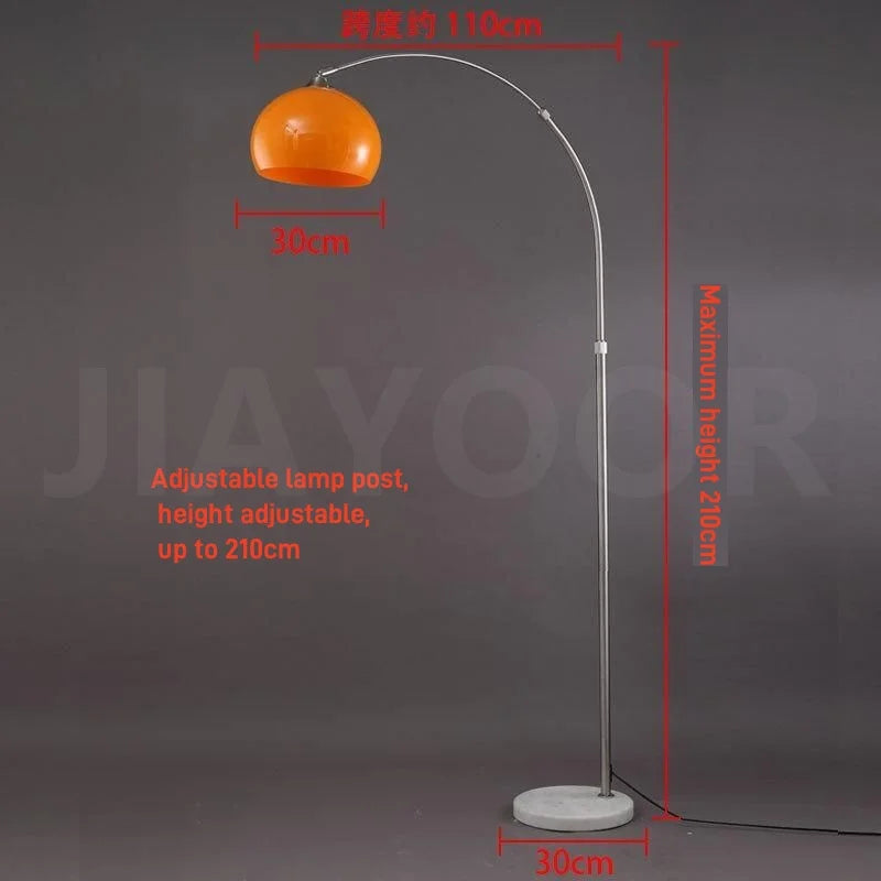 Modern Minimalist Living Room Bedroom Floor Lamp LED Reading Home Decoration Lamp Bed Retractable Cafe Floor Light Mood Lamp LED