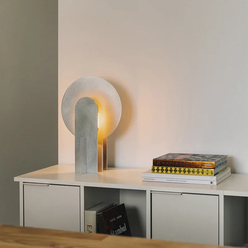 Modern Aluminum Alloy Splicing Industrial Style Table Lamp Living Room Atmosphere Lamps Night Light Bedroom Bedside Decor
