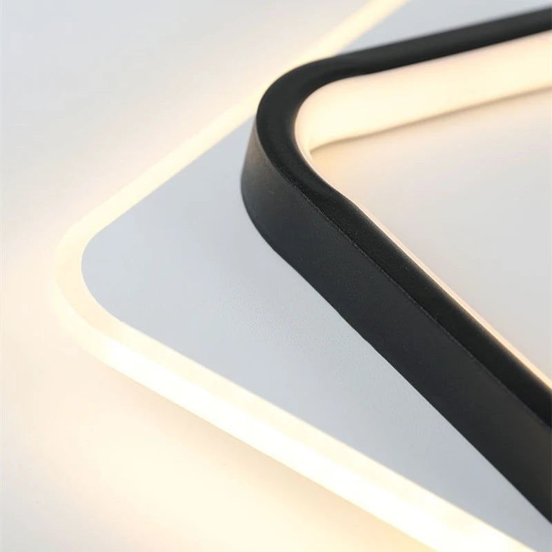 Modern Nordic LED Ceiling Light - Luxury Metal Lamp for Living Room