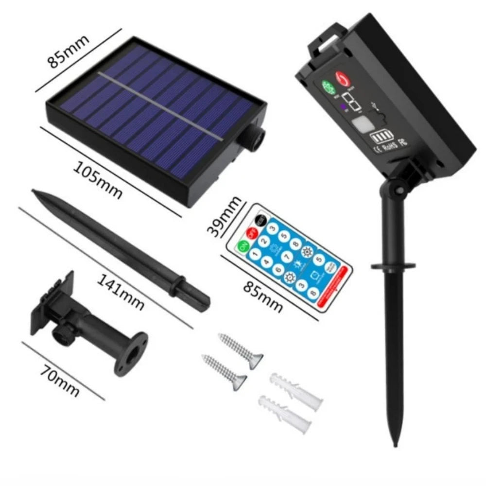 Outdoor Solar Lights 5V 2835 60LEDs/m Waterproof LED Strip Warm White/White Light Bracket/Clip Style Solar Lamps for Garden