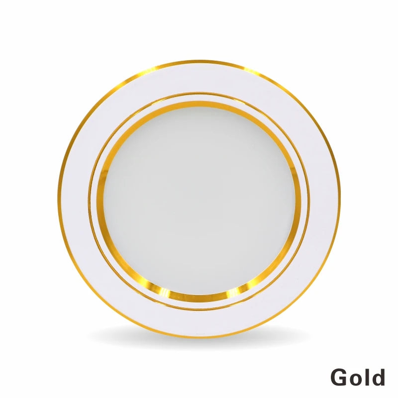 10pcs/lot 5W 9W 12W 15W 18W Led Downlight 220V Ceiling Light Recessed Down light Round Panel Light Cold Warm white LED Spotlight