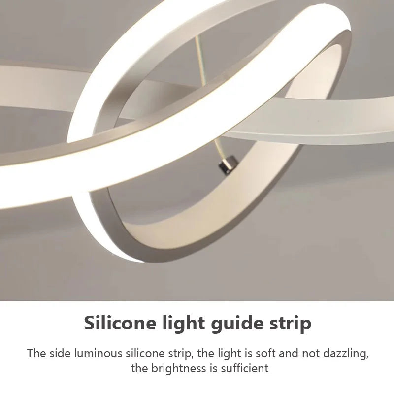 Modern LED Dining Room Lamp Personality Creativity Simple dining room chandelier Nordic Modern Simple Dining Room Hotel Lamp