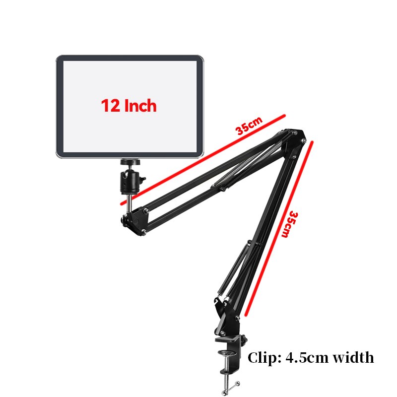 LED Fill Lamp Video Light Panel 2800-7000K Photography Lighting Live Stream Photo Studio Light Kit For Live Stream Tiktok