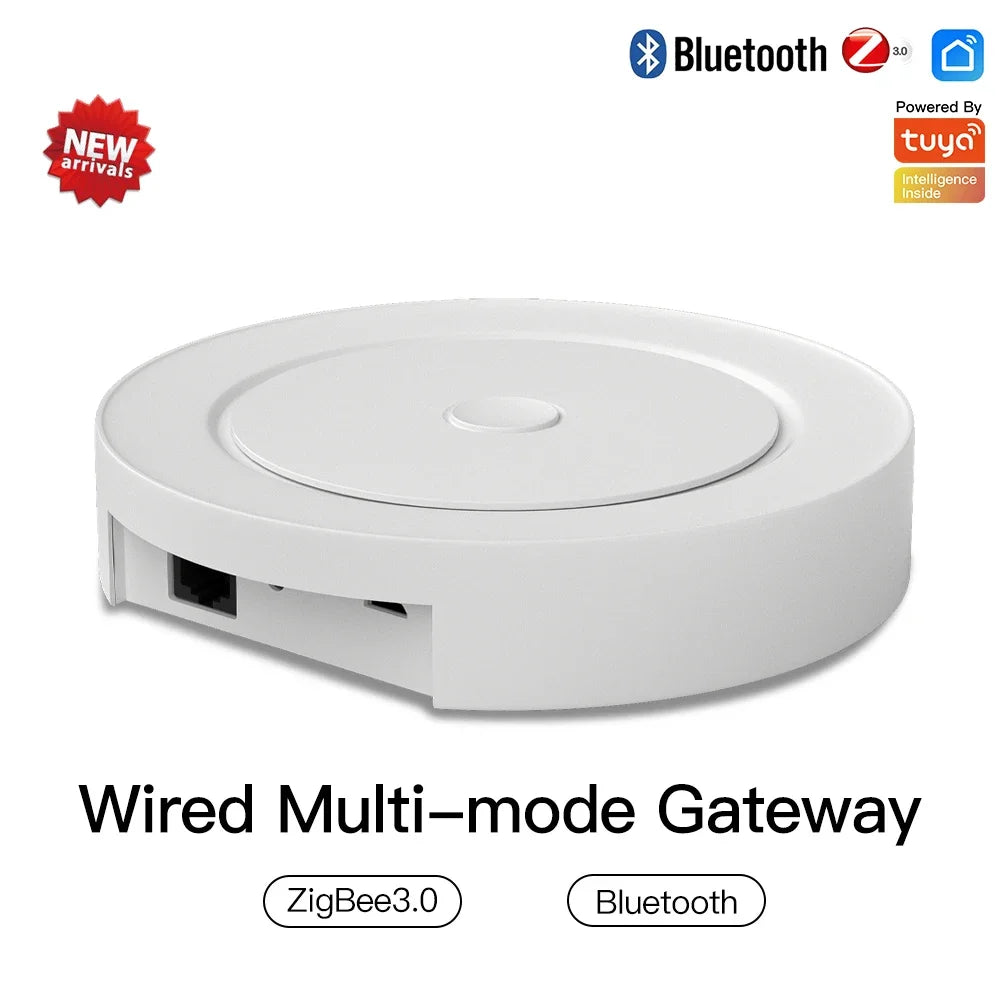 ZigBee Flood Sensor Water Leakage Detector Water Tank Full Alert Overflow Security Alarm System Tuya Smart App Remote Control