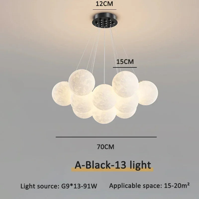 Modern Bubble Hanging Chandelier - Nordic LED Pendant Light Fixture