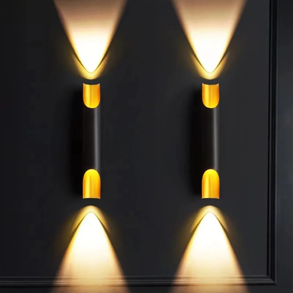 Modern minimalist living room, bedroom, corridor, TV bar, staircase, wall lamp