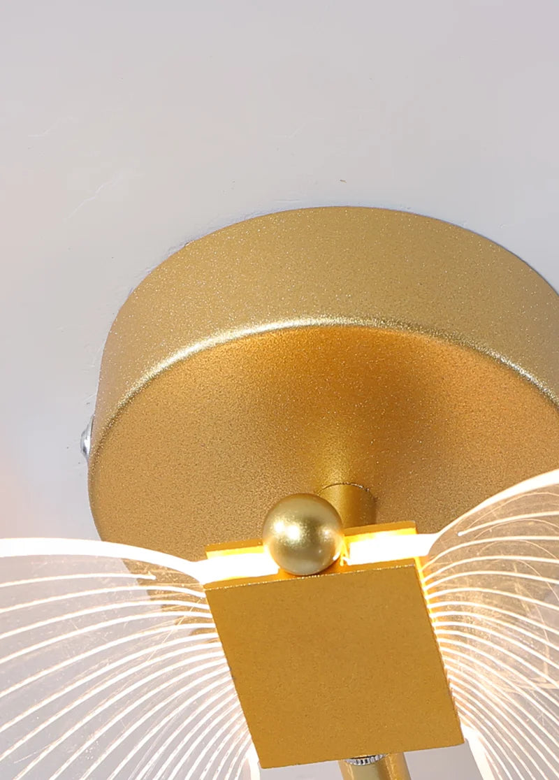 LED Pendant Light Fixture Butterfly Hanging Lamps For Ceiling Kitchen Bedside Living Room Decor Pendant Lamp