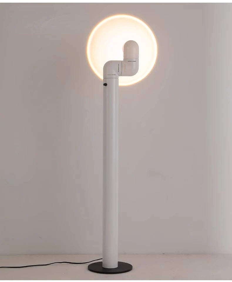 Spanish Space Age floor lamp Designer Replica Red White Water Pipe Standing Lamp For Living Room Sofa Bedroom Room Decoration