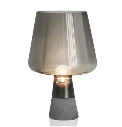 Table Lamp Modern Cement Table lights For Bedroom Living Room Bedside Decors Industrial Glass Desk Lamp