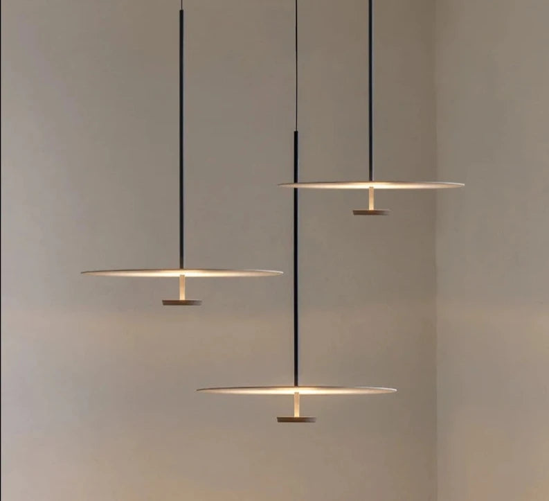 Minimalist Ring Chandeliers Lamparas Colgantes Para Techo Led Pendant Lighting for Bedroom Kitchen Island Dinning Room Hanglamp