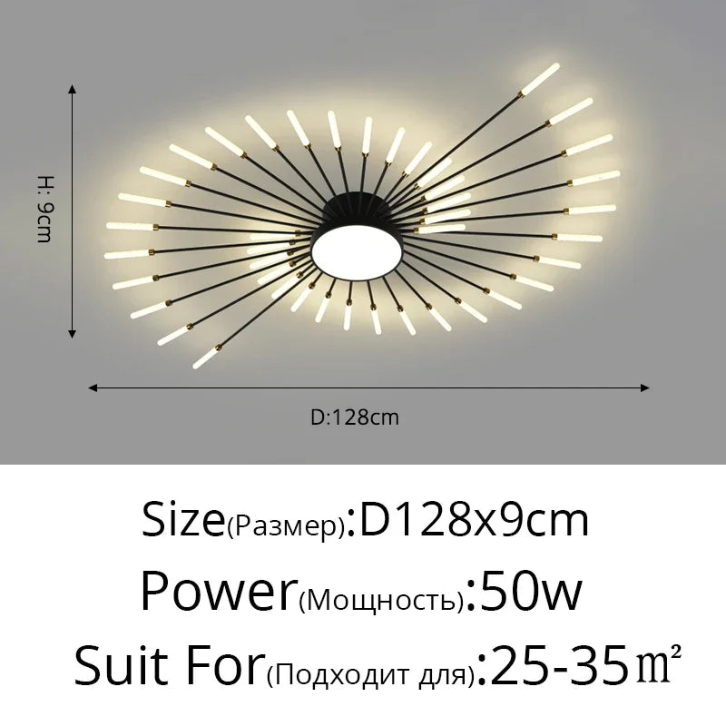 2026 New Creative Modern Led Chandelier for Studyroom Bedroom Kitchen Hall Lighting Decor Indoor Lamp Warm Home Pendant Lustre