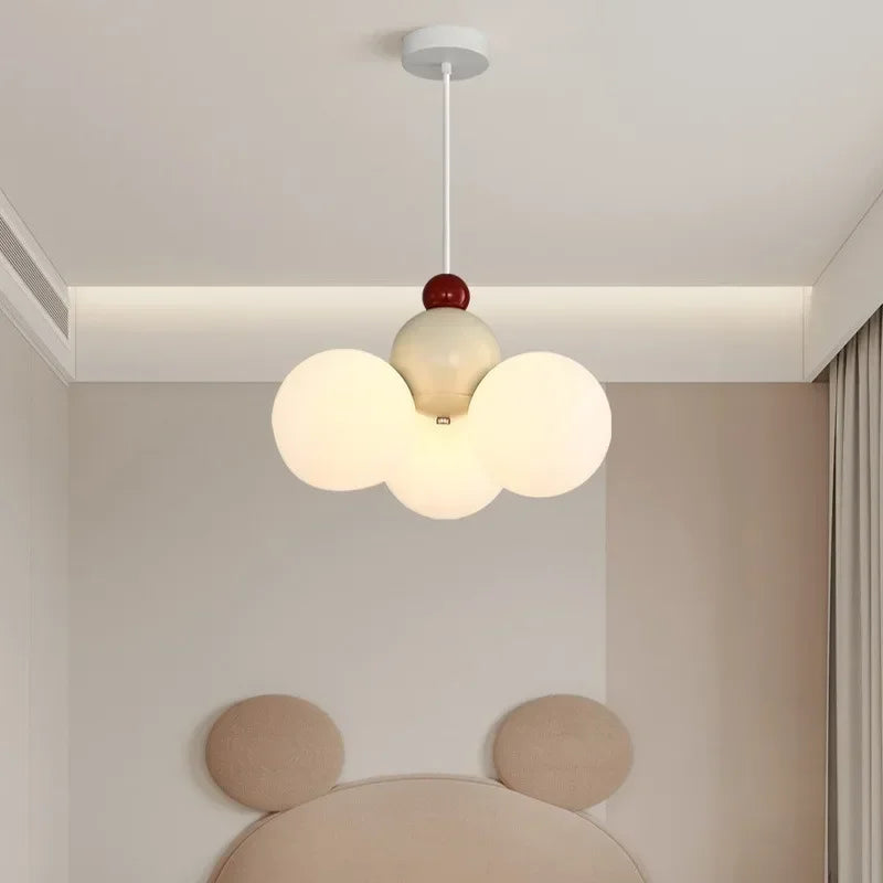 2026 New Cream Wind Restaurant Chandelier Modern Simple Dining Table Dining Room Bar Creative Lighting