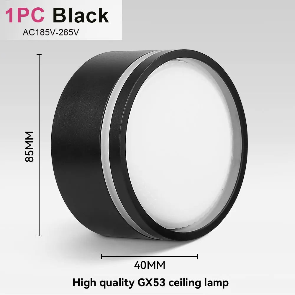 Indoor Led Downlight GX53 Spot Led Light Replaceable Bulb 220V Ceiling Down Lighting For Bedroom Living Room Home Decor Spotli