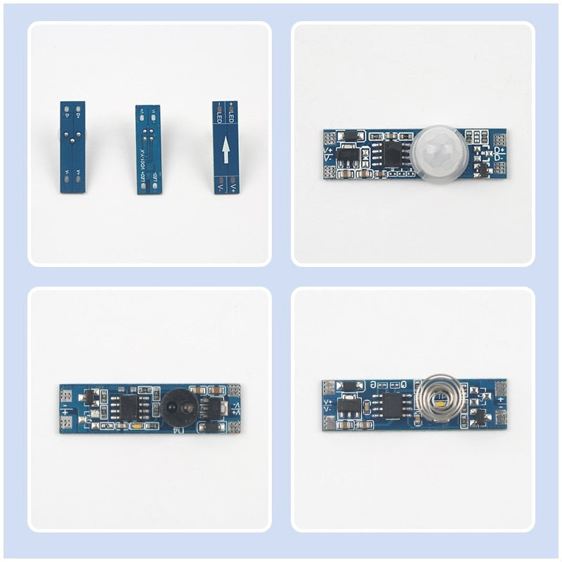 Dimmable touchless hand sweep wave wardrobe cabinet PIR induction sensor switch