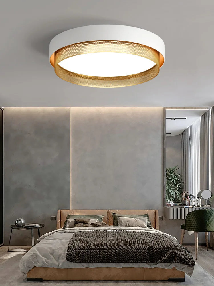Ceiling lamp bedroom modern minimalist atmosphere home creative room lamp minimalist Nordic light luxury study ceiling lamp