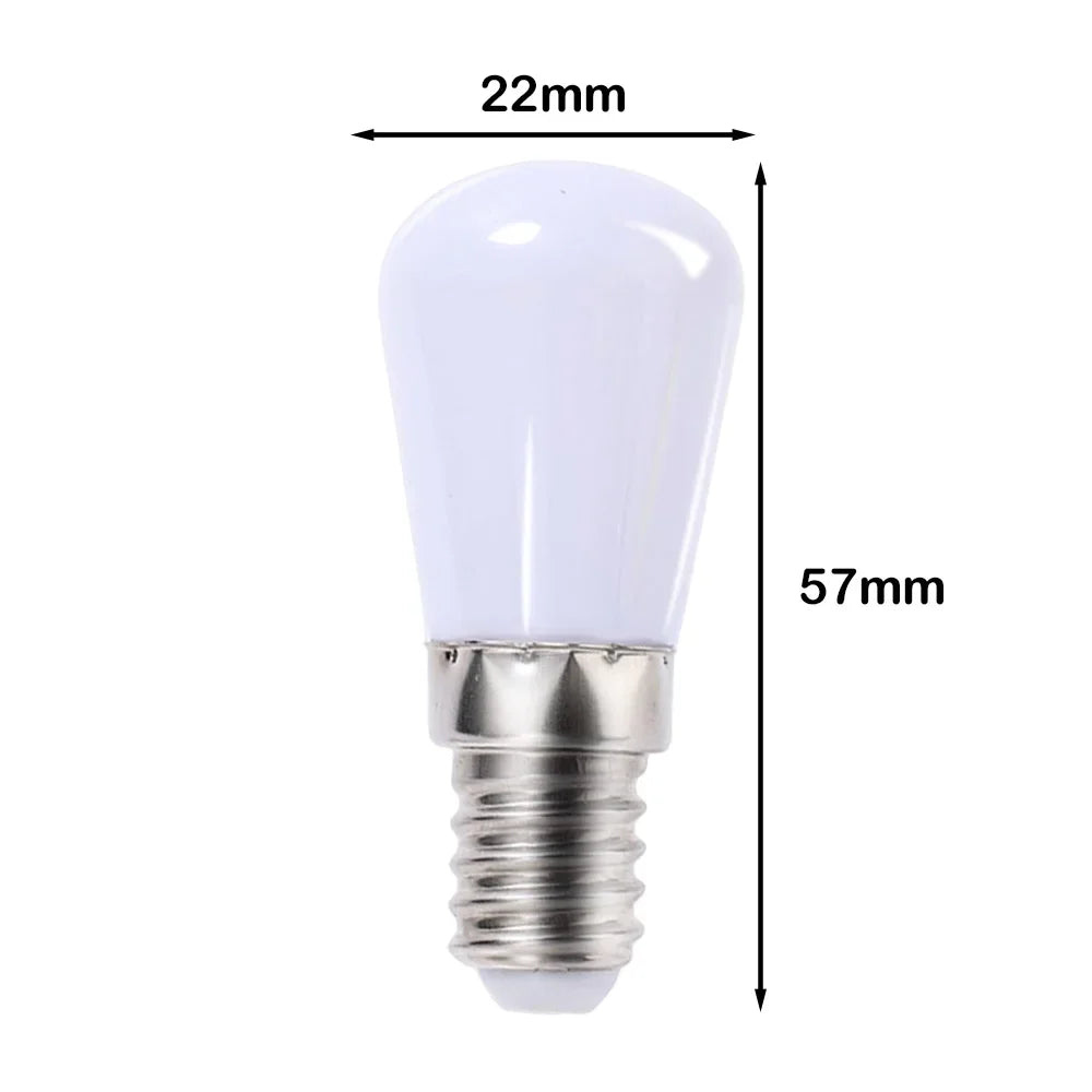 6/1Pcs Mini LED Light Bulbs E14 E12 LED Refrigerator Light Bulb Replacement Halogen Screw Bulb For Refrigerator Display Cabinets