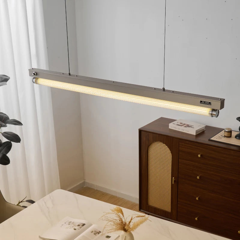 Modern Luxury Metal Acrylic LED Chandelier Room Decor Pendant Light For Living Home Room Bar Dinning Room Lighting Fixtures