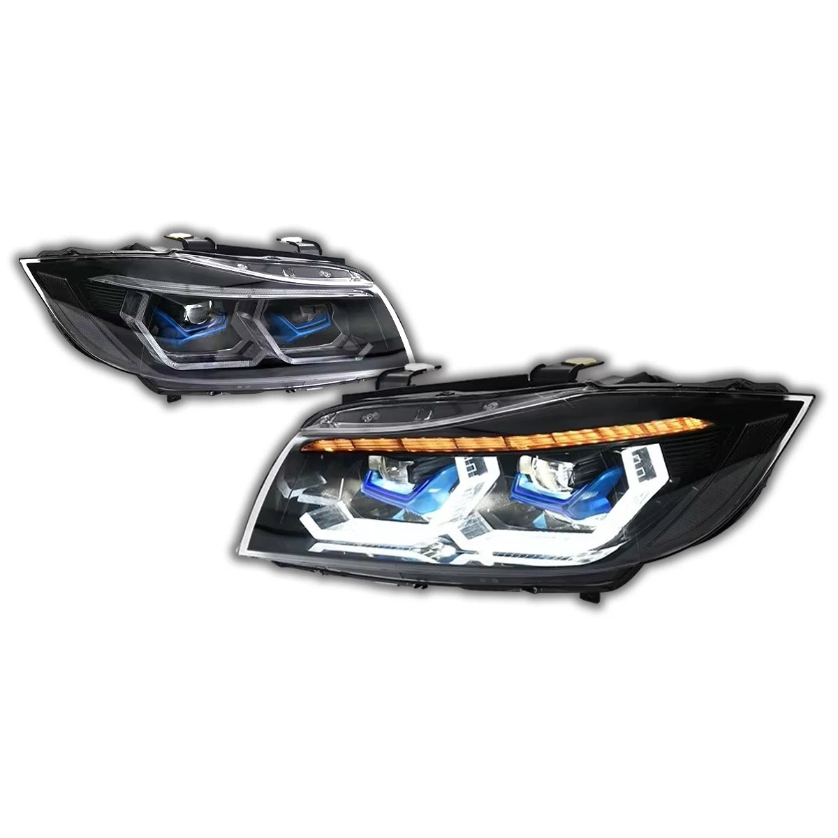 LED Projector Headlights for BMW 3 Series E90 (2005-2012) - RGB Color Changing