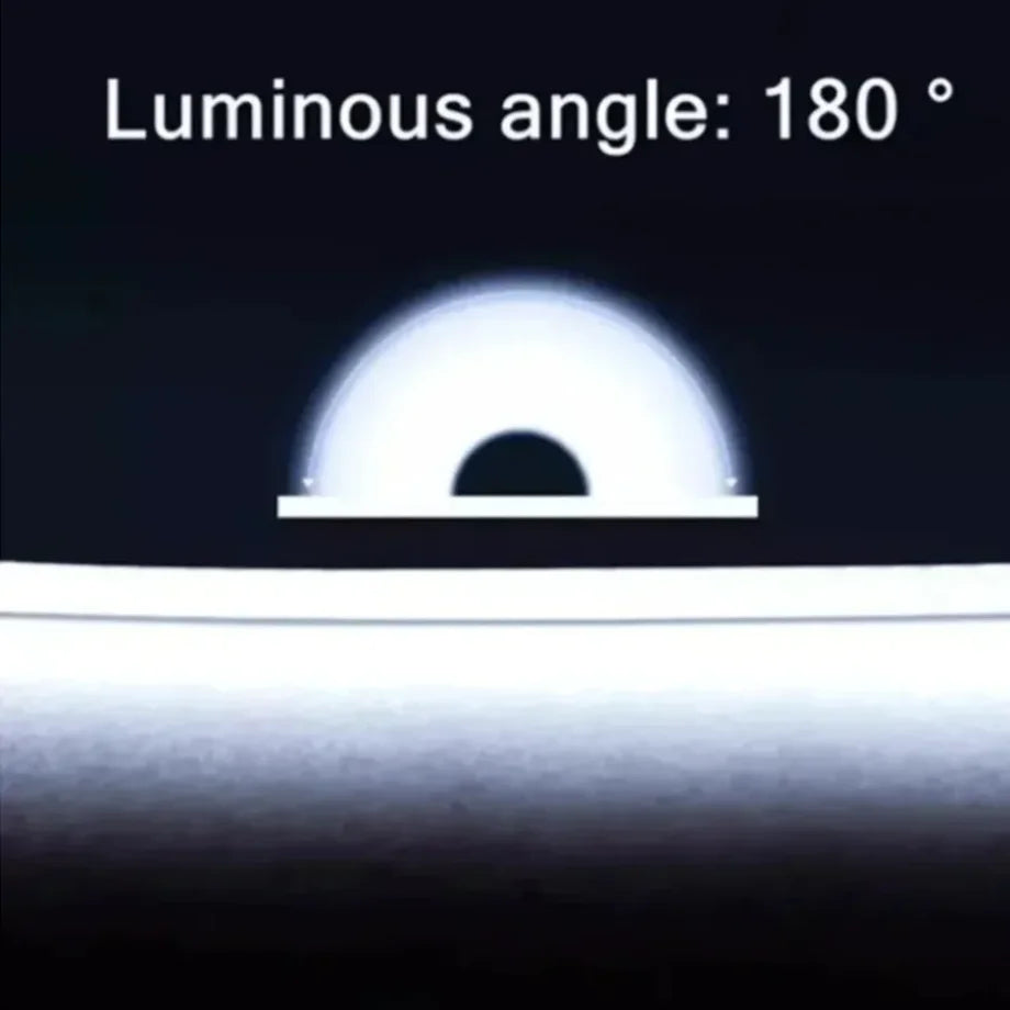 3mm Ultrafine COB LED Strip Light (5m, 400 LEDs/m) - 12V/24V Dimmable Flexible High-Density Tape for TV & Room Accent